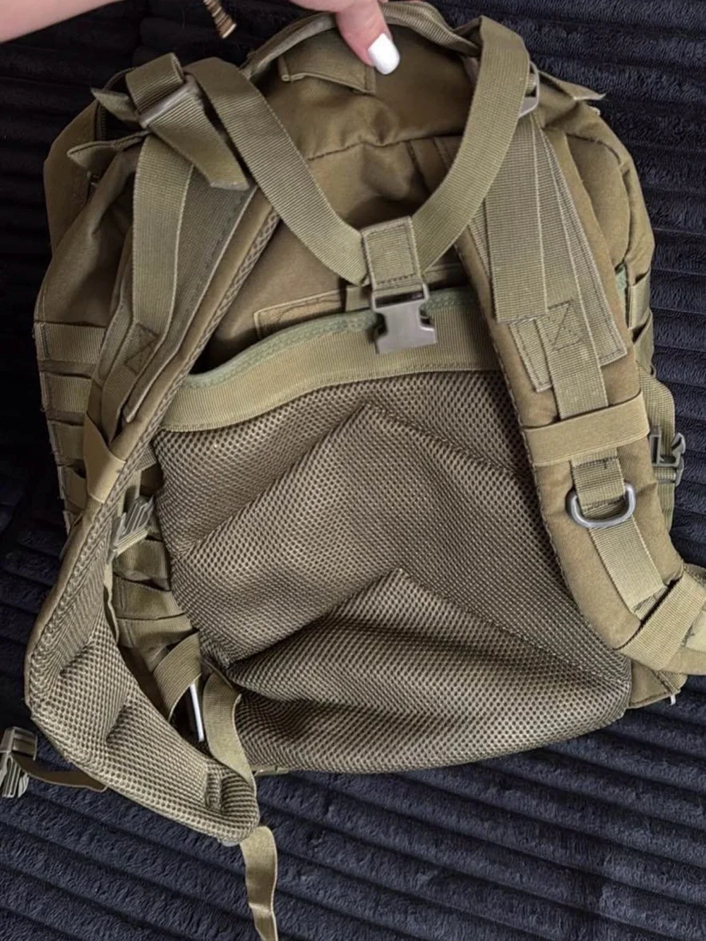 Tactical MOLLE Backpack - Tan